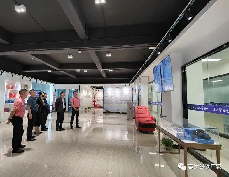 江西省赣县区廖书记等领导一行莅临嘉达参观指导(图2)