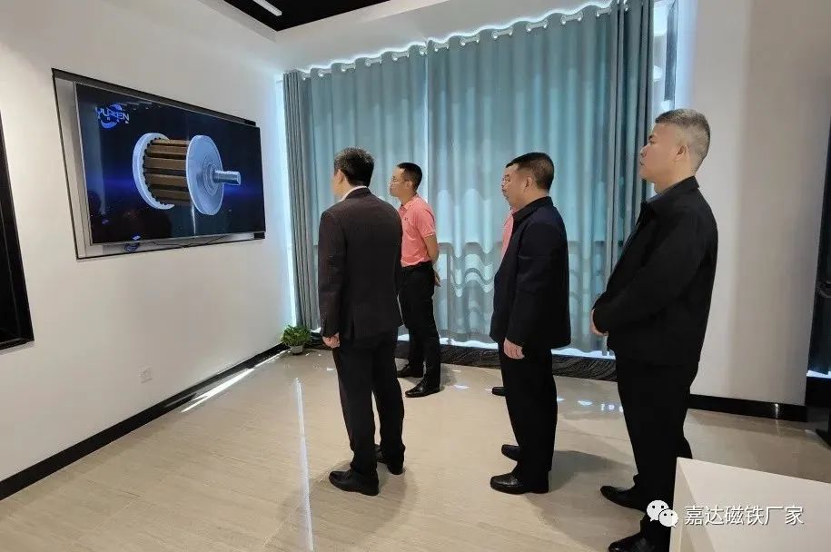 江西省赣县区廖书记等领导一行莅临嘉达参观指导(图4)